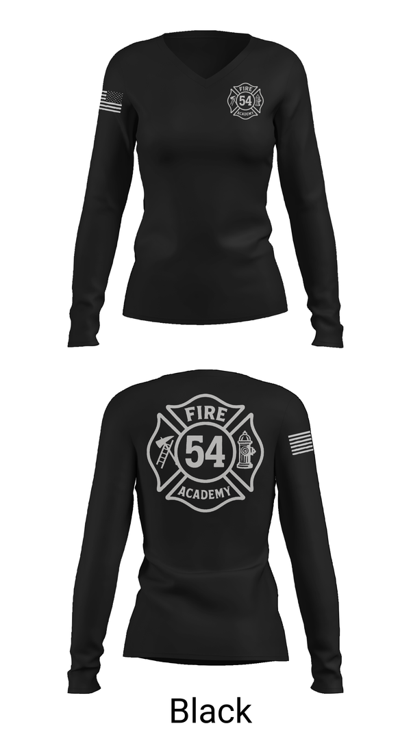 Womens Long Sleeve Vneck Shirt, Class #54, , Teamtime, Team time, sublimation, custom sports apparel, team uniforms, spirit wear, spiritwear, sports uniforms, custom shirts, team store, custom team store, fundraiser sports, apparel fundraiser