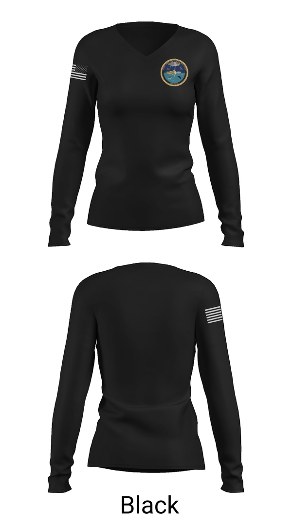 Womens Long Sleeve Vneck Shirt, SGOT, , Teamtime, Team time, sublimation, custom sports apparel, team uniforms, spirit wear, spiritwear, sports uniforms, custom shirts, team store, custom team store, fundraiser sports, apparel fundraiser
