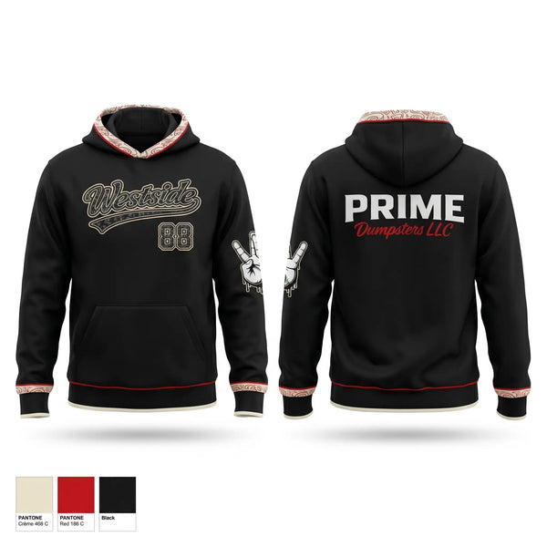 Hoodie, Westside, Softball, Teamtime, Team time, sublimation, custom sports apparel, team uniforms, spirit wear, spiritwear, sports uniforms, custom shirts, team store, custom team store, fundraiser sports, apparel fundraiser