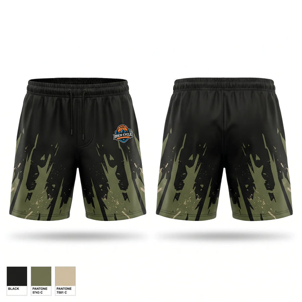 Athletic Shorts With Pockets, CFMO, Army, Teamtime, Team time, sublimation, custom sports apparel, team uniforms, spirit wear, spiritwear, sports uniforms, custom shirts, team store, custom team store, fundraiser sports, apparel fundraiser