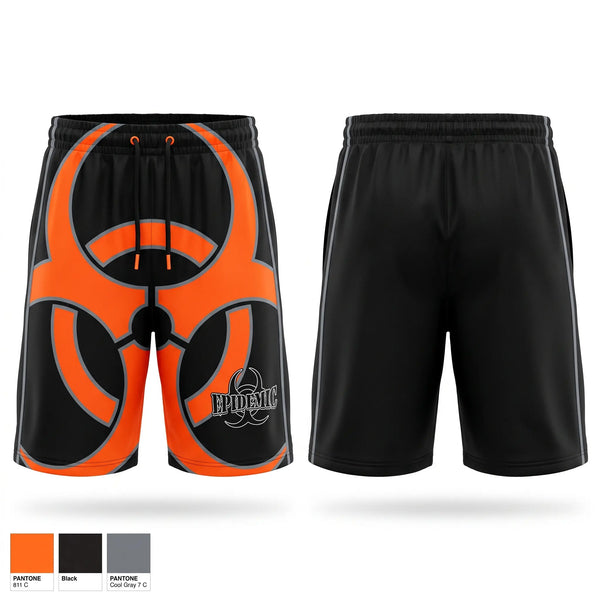 Athletic Shorts With Pockets, Epidemic, Softball, Teamtime, Team time, sublimation, custom sports apparel, team uniforms, spirit wear, spiritwear, sports uniforms, custom shirts, team store, custom team store, fundraiser sports, apparel fundraiser