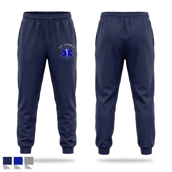 Sweatpants, St. James EMS, EMS/EMT, Teamtime, Team time, sublimation, custom sports apparel, team uniforms, spirit wear, spiritwear, sports uniforms, custom shirts, team store, custom team store, fundraiser sports, apparel fundraiser