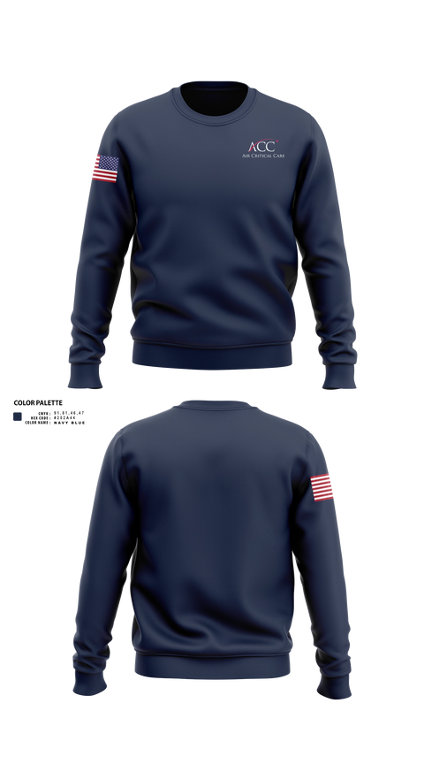 Crew Neck Sweatshirt, ACC Medlink, EMS/EMT, Teamtime, Team time, sublimation, custom sports apparel, team uniforms, spirit wear, spiritwear, sports uniforms, custom shirts, team store, custom team store, fundraiser sports, apparel fundraiser