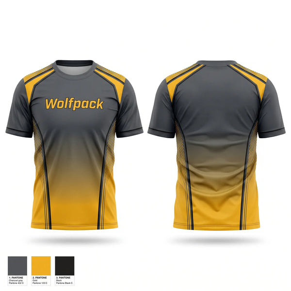 Soft Poly Tee Cotton Like Feel, Wolfpack, Softball, Teamtime, Team time, sublimation, custom sports apparel, team uniforms, spirit wear, spiritwear, sports uniforms, custom shirts, team store, custom team store, fundraiser sports, apparel fundraiser
