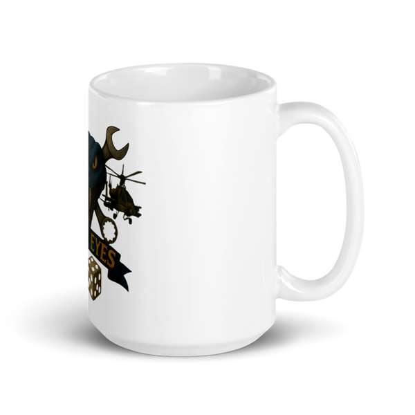4-4 AB ECHO COMPANY 91942241 White Glossy Mug - Medium