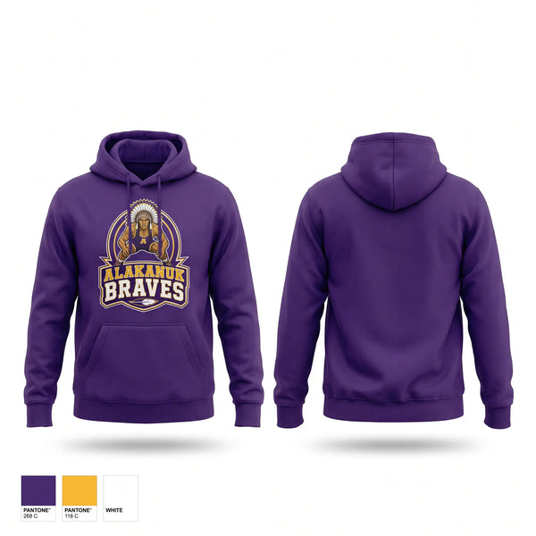 Hoodie, Alakanuk Braves, Wrestling, Teamtime, Team time, sublimation, custom sports apparel, team uniforms, spirit wear, spiritwear, sports uniforms, custom shirts, team store, custom team store, fundraiser sports, apparel fundraiser
