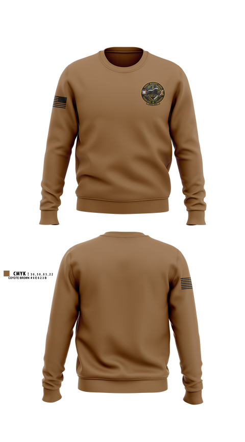 Crew Neck Sweatshirt, 143d ESC, Army, Teamtime, Team time, sublimation, custom sports apparel, team uniforms, spirit wear, spiritwear, sports uniforms, custom shirts, team store, custom team store, fundraiser sports, apparel fundraiser