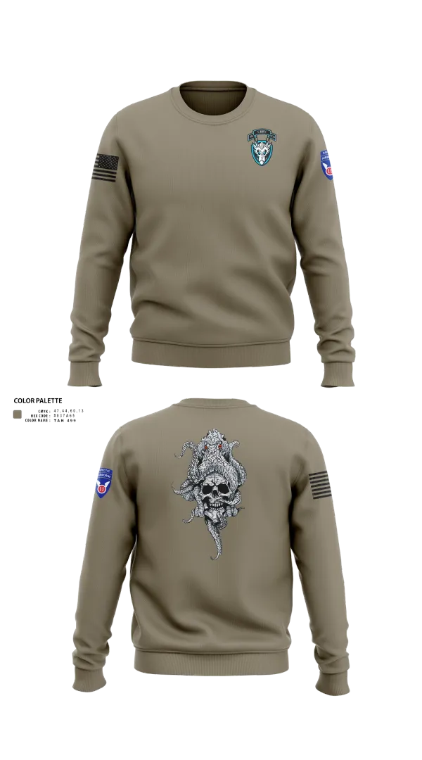 Crew Neck Sweatshirt, , Army, Teamtime, Team time, sublimation, custom sports apparel, team uniforms, spirit wear, spiritwear, sports uniforms, custom shirts, team store, custom team store, fundraiser sports, apparel fundraiser