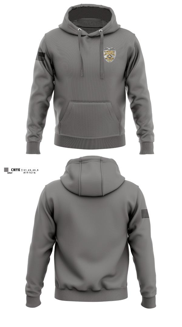 Hoodie, Wakarusa, Police, Teamtime, Team time, sublimation, custom sports apparel, team uniforms, spirit wear, spiritwear, sports uniforms, custom shirts, team store, custom team store, fundraiser sports, apparel fundraiser