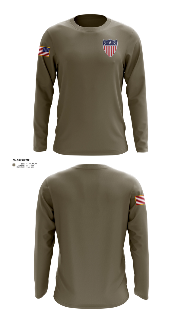 Long Sleeve Performance Shirt, 38th RSG, Army, Teamtime, Team time, sublimation, custom sports apparel, team uniforms, spirit wear, spiritwear, sports uniforms, custom shirts, team store, custom team store, fundraiser sports, apparel fundraiser