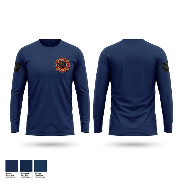 Long Sleeve Performance Shirt, Curran Fire Department, Fire Department, Teamtime, Team time, sublimation, custom sports apparel, team uniforms, spirit wear, spiritwear, sports uniforms, custom shirts, team store, custom team store, fundraiser sports, apparel fundraiser