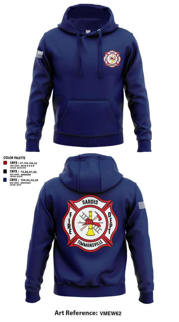 Hoodie, Sardis-Timmonsville fire department station 1, , Teamtime, Team time, sublimation, custom sports apparel, team uniforms, spirit wear, spiritwear, sports uniforms, custom shirts, team store, custom team store, fundraiser sports, apparel fundraiser