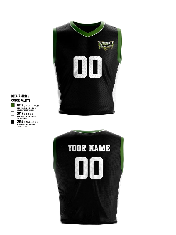 Mens Reversible Basketball Jersey, Wicked Cheer Academy, Cheer, Teamtime, Team time, sublimation, custom sports apparel, team uniforms, spirit wear, spiritwear, sports uniforms, custom shirts, team store, custom team store, fundraiser sports, apparel fundraiser