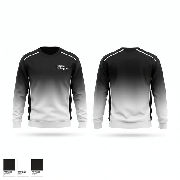 Crew Neck Sweatshirt, Keurig Dr Pepper, , Teamtime, Team time, sublimation, custom sports apparel, team uniforms, spirit wear, spiritwear, sports uniforms, custom shirts, team store, custom team store, fundraiser sports, apparel fundraiser