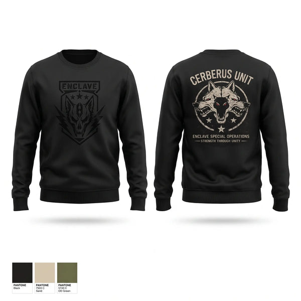 Crew Neck Sweatshirt, Choas unit, E-Sports, Teamtime, Team time, sublimation, custom sports apparel, team uniforms, spirit wear, spiritwear, sports uniforms, custom shirts, team store, custom team store, fundraiser sports, apparel fundraiser