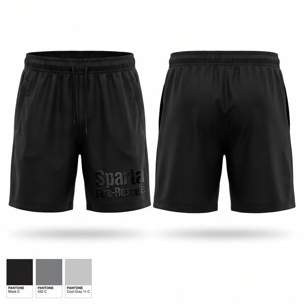 Athletic Shorts With Pockets, Sparta Fire/Rescue, Fire Department, Teamtime, Team time, sublimation, custom sports apparel, team uniforms, spirit wear, spiritwear, sports uniforms, custom shirts, team store, custom team store, fundraiser sports, apparel fundraiser