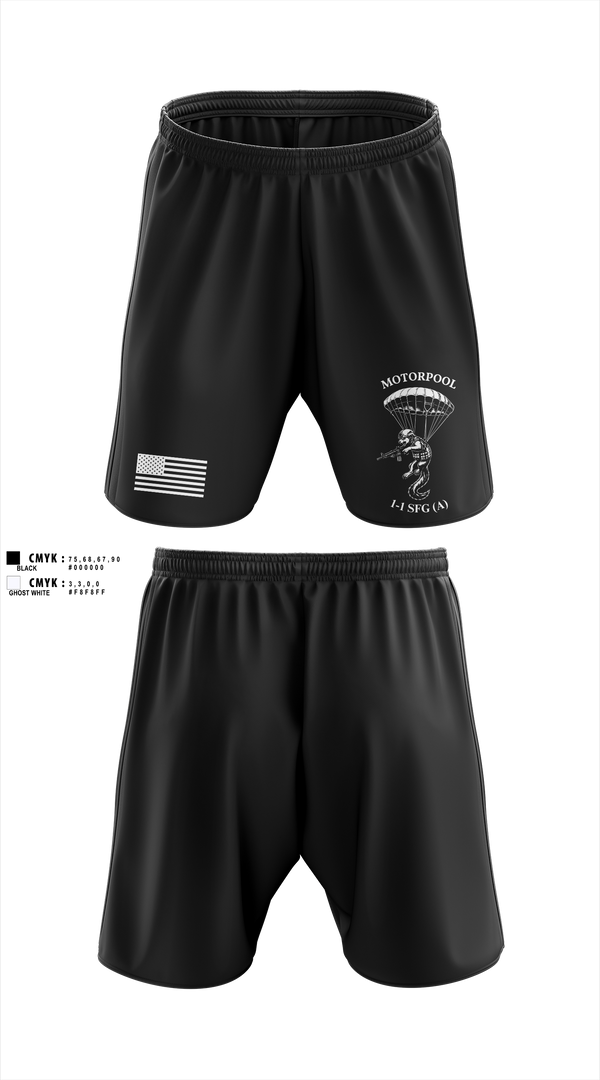 Athletic Shorts With Pockets, 1-1 SFG (A) MOPO, Army, Teamtime, Team time, sublimation, custom sports apparel, team uniforms, spirit wear, spiritwear, sports uniforms, custom shirts, team store, custom team store, fundraiser sports, apparel fundraiser