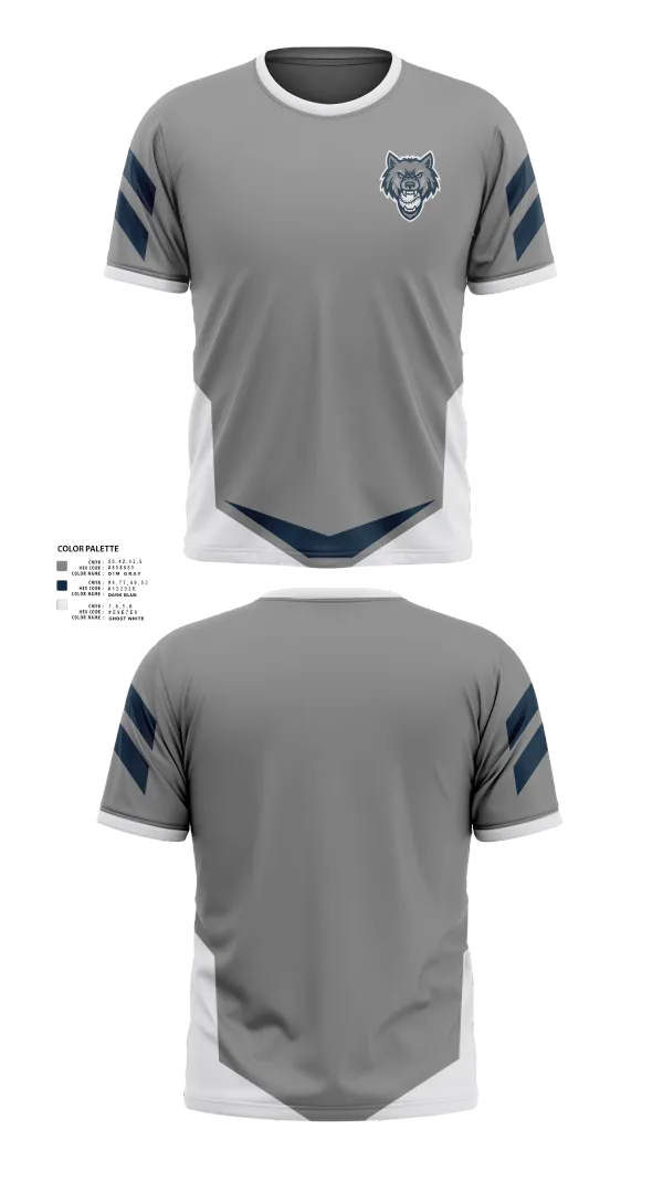 Short Sleeve Performance Shirt, Eagle River Wolves, Baseball, Teamtime, Team time, sublimation, custom sports apparel, team uniforms, spirit wear, spiritwear, sports uniforms, custom shirts, team store, custom team store, fundraiser sports, apparel fundraiser