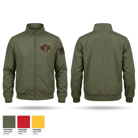 Windbreaker, Port Orford Fire Dept., Fire Department, Teamtime, Team time, sublimation, custom sports apparel, team uniforms, spirit wear, spiritwear, sports uniforms, custom shirts, team store, custom team store, fundraiser sports, apparel fundraiser