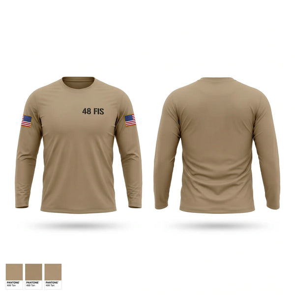 Long Sleeve Performance Shirt, 48 FIS, Air Force, Teamtime, Team time, sublimation, custom sports apparel, team uniforms, spirit wear, spiritwear, sports uniforms, custom shirts, team store, custom team store, fundraiser sports, apparel fundraiser
