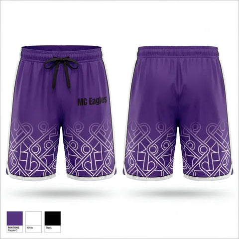 Athletic Shorts With Pockets, MC Eagles, Baseball, Teamtime, Team time, sublimation, custom sports apparel, team uniforms, spirit wear, spiritwear, sports uniforms, custom shirts, team store, custom team store, fundraiser sports, apparel fundraiser