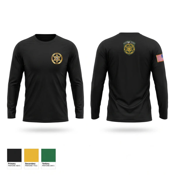 Long Sleeve Performance Shirt, Barry County Sheriff’s Office, Police, Teamtime, Team time, sublimation, custom sports apparel, team uniforms, spirit wear, spiritwear, sports uniforms, custom shirts, team store, custom team store, fundraiser sports, apparel fundraiser