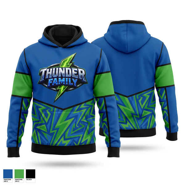Hoodie, Mt View Thunder, Men's Basketball, Teamtime, Team time, sublimation, custom sports apparel, team uniforms, spirit wear, spiritwear, sports uniforms, custom shirts, team store, custom team store, fundraiser sports, apparel fundraiser