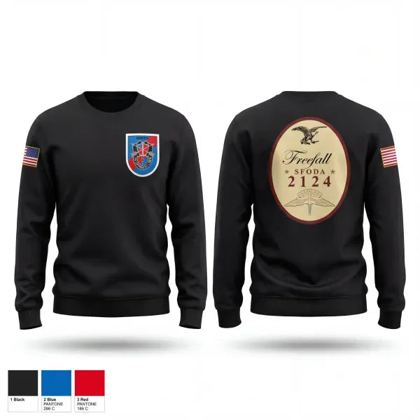 Crew Neck Sweatshirt, ODA 2124, Army, Teamtime, Team time, sublimation, custom sports apparel, team uniforms, spirit wear, spiritwear, sports uniforms, custom shirts, team store, custom team store, fundraiser sports, apparel fundraiser