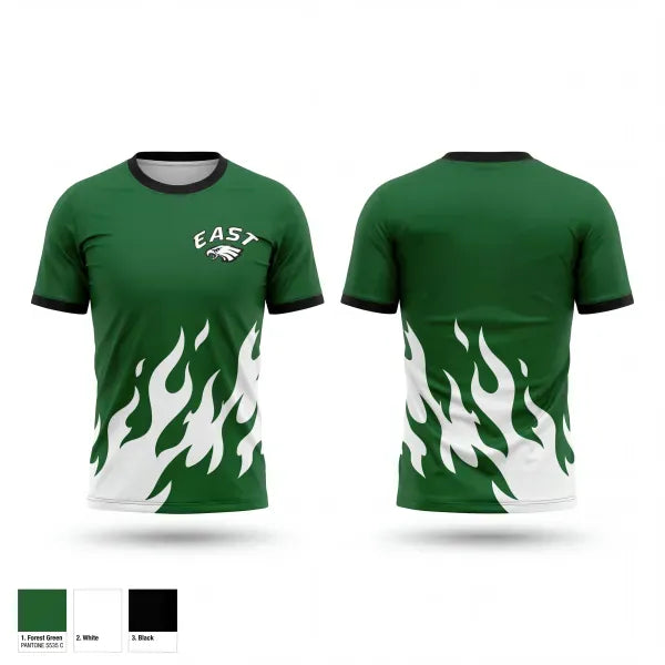Short Sleeve Performance Shirt, East Henderson High School, Track & Field, Teamtime, Team time, sublimation, custom sports apparel, team uniforms, spirit wear, spiritwear, sports uniforms, custom shirts, team store, custom team store, fundraiser sports, apparel fundraiser