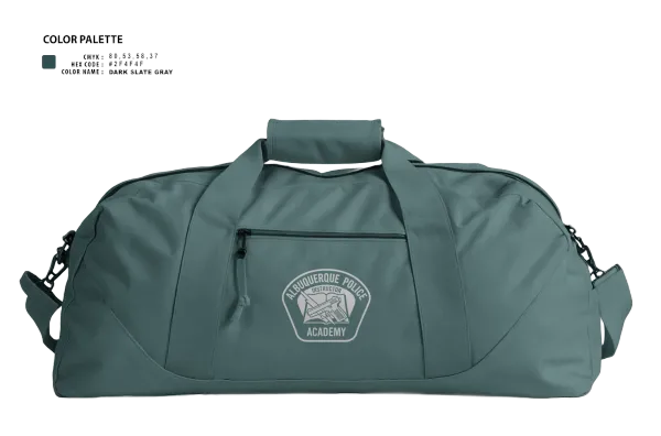 Duffle Bag, Academy- Basic Unit, Police, Teamtime, Team time, sublimation, custom sports apparel, team uniforms, spirit wear, spiritwear, sports uniforms, custom shirts, team store, custom team store, fundraiser sports, apparel fundraiser