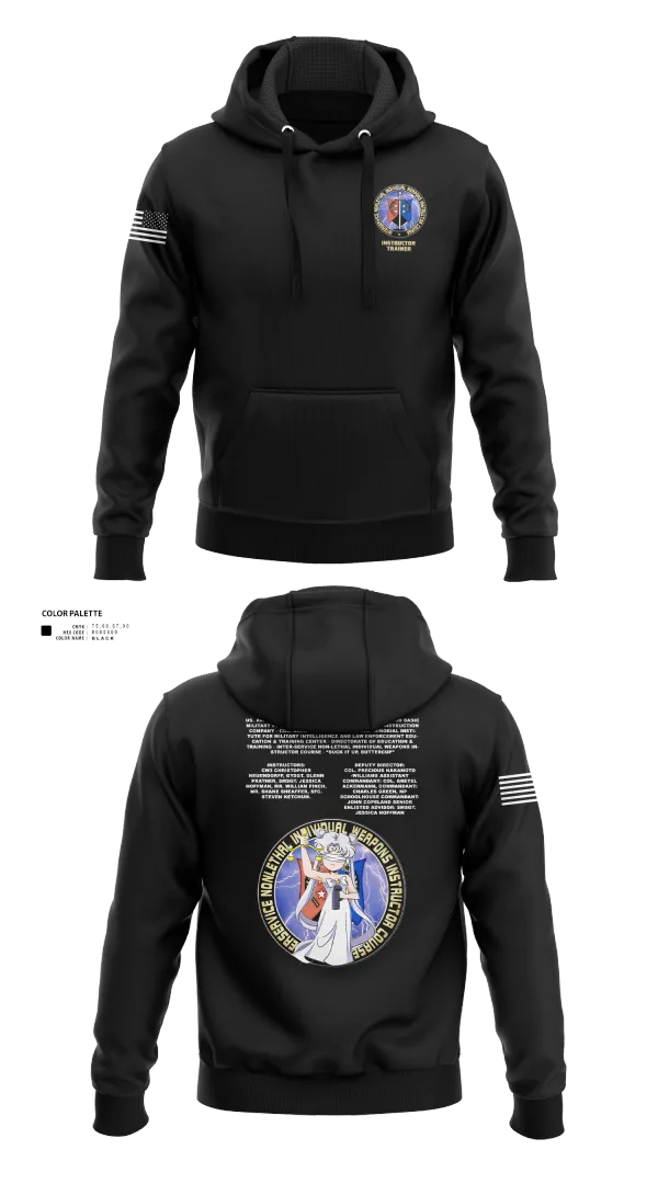 Hoodie, Fort Leonard Wood Basic Military Police Schoolhouse Instructors & Faculty, , Teamtime, Team time, sublimation, custom sports apparel, team uniforms, spirit wear, spiritwear, sports uniforms, custom shirts, team store, custom team store, fundraiser sports, apparel fundraiser