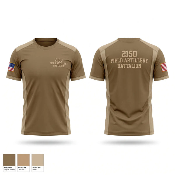 Short Sleeve Performance Shirt, 2-150 Field Artillery Battalion, National Guard, Teamtime, Team time, sublimation, custom sports apparel, team uniforms, spirit wear, spiritwear, sports uniforms, custom shirts, team store, custom team store, fundraiser sports, apparel fundraiser