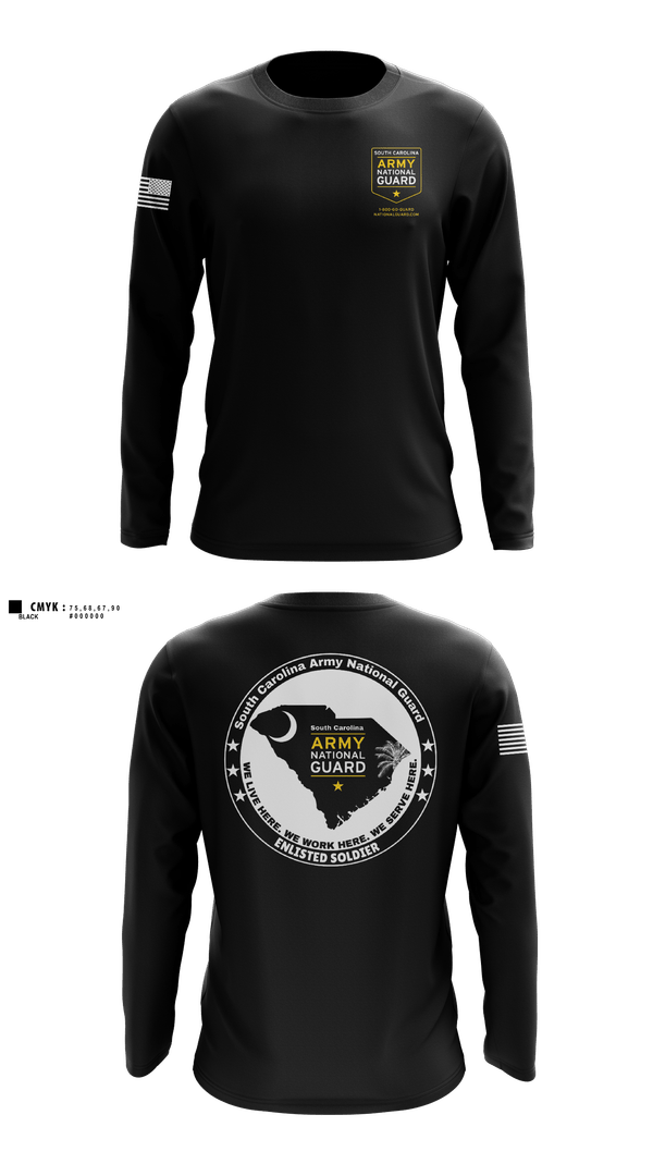 Long Sleeve Performance Shirt, R&R, National Guard, Teamtime, Team time, sublimation, custom sports apparel, team uniforms, spirit wear, spiritwear, sports uniforms, custom shirts, team store, custom team store, fundraiser sports, apparel fundraiser