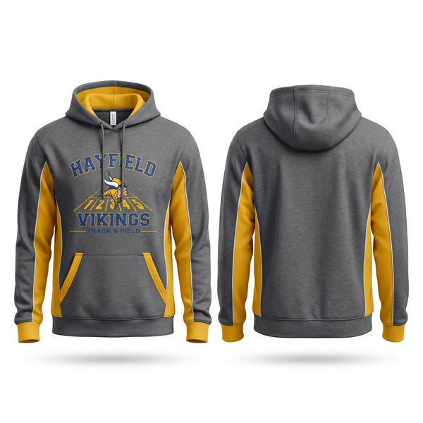 Hoodie, Hayfield Vikings, Track & Field, Teamtime, Team time, sublimation, custom sports apparel, team uniforms, spirit wear, spiritwear, sports uniforms, custom shirts, team store, custom team store, fundraiser sports, apparel fundraiser