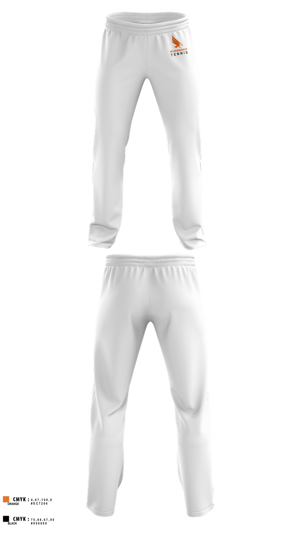 Sweatpants, Mcdonogh Boys Tennis, Tennis, Teamtime, Team time, sublimation, custom sports apparel, team uniforms, spirit wear, spiritwear, sports uniforms, custom shirts, team store, custom team store, fundraiser sports, apparel fundraiser