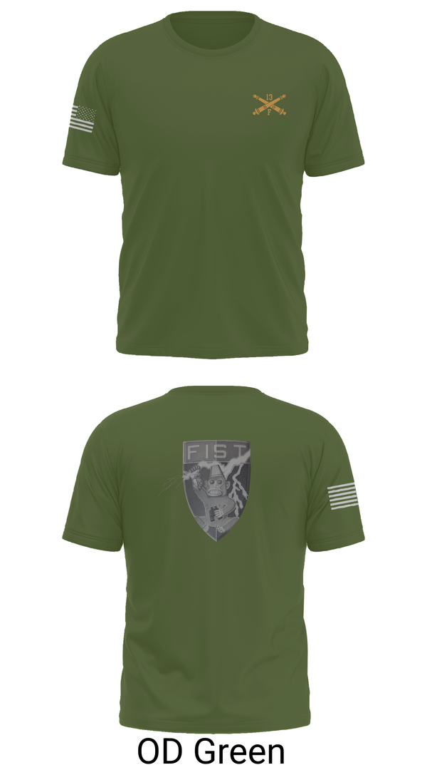 Short Sleeve Performance Shirt, HHB 113th FA / FIST, , Teamtime, Team time, sublimation, custom sports apparel, team uniforms, spirit wear, spiritwear, sports uniforms, custom shirts, team store, custom team store, fundraiser sports, apparel fundraiser