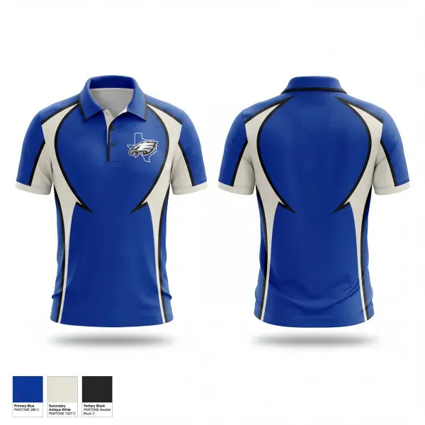 Short Sleeve Performance Polo, Cedar Creek Eagles, , Teamtime, Team time, sublimation, custom sports apparel, team uniforms, spirit wear, spiritwear, sports uniforms, custom shirts, team store, custom team store, fundraiser sports, apparel fundraiser