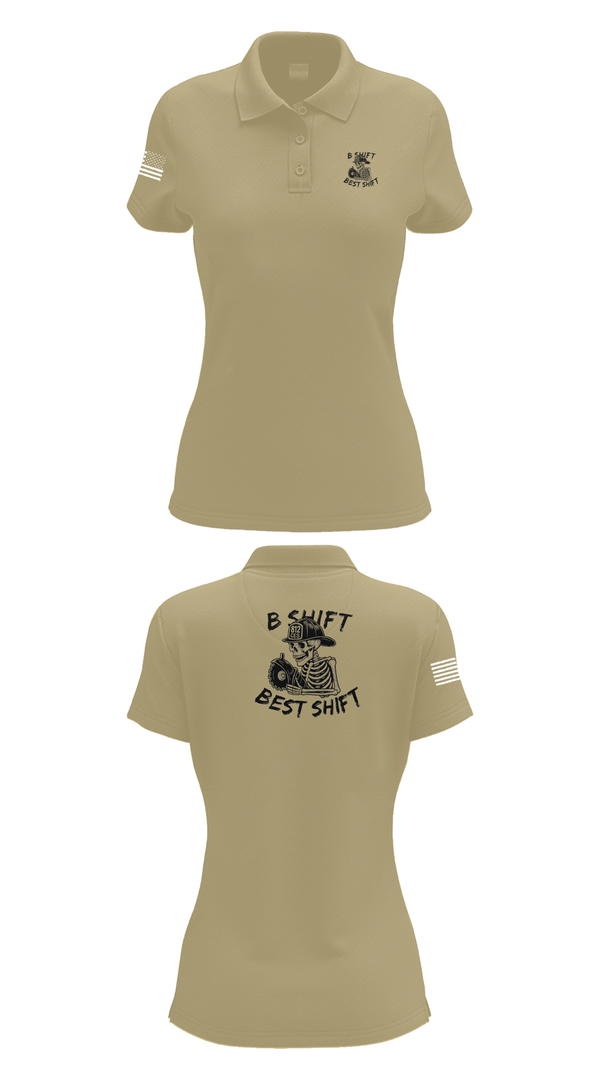 Womens Short Sleeve Performance Polo, 812 CES (B shift), Air Force, Teamtime, Team time, sublimation, custom sports apparel, team uniforms, spirit wear, spiritwear, sports uniforms, custom shirts, team store, custom team store, fundraiser sports, apparel fundraiser