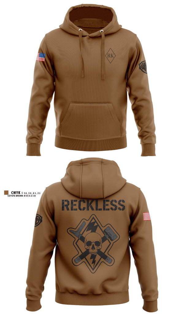 Hoodie, 3rd Platoon Cco 2-37 AR, Army, Teamtime, Team time, sublimation, custom sports apparel, team uniforms, spirit wear, spiritwear, sports uniforms, custom shirts, team store, custom team store, fundraiser sports, apparel fundraiser
