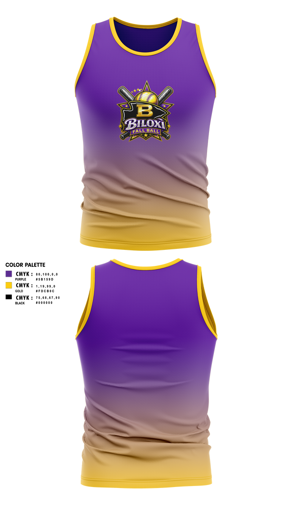 Mens Track Singlet, Biloxi, Softball, Teamtime, Team time, sublimation, custom sports apparel, team uniforms, spirit wear, spiritwear, sports uniforms, custom shirts, team store, custom team store, fundraiser sports, apparel fundraiser