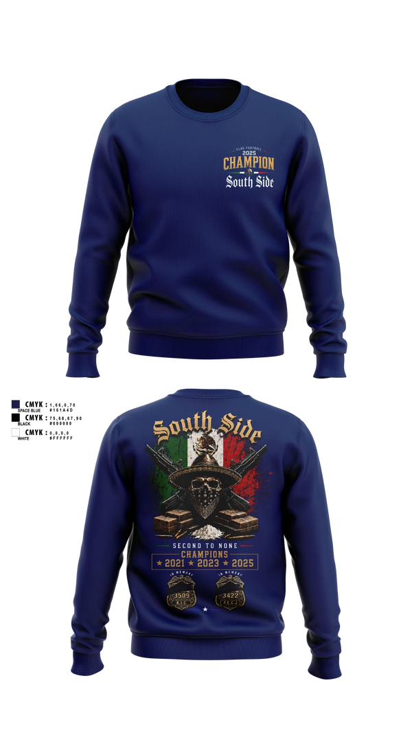 Crew Neck Sweatshirt, South, , Teamtime, Team time, sublimation, custom sports apparel, team uniforms, spirit wear, spiritwear, sports uniforms, custom shirts, team store, custom team store, fundraiser sports, apparel fundraiser