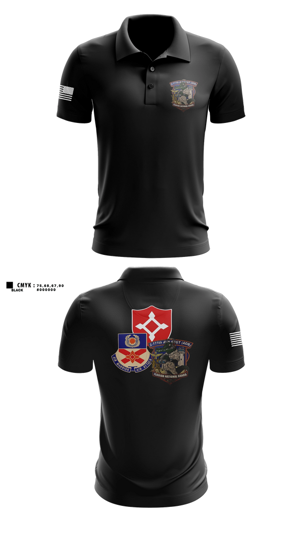 Short Sleeve Performance Polo, 2-111th AOB, Army, Teamtime, Team time, sublimation, custom sports apparel, team uniforms, spirit wear, spiritwear, sports uniforms, custom shirts, team store, custom team store, fundraiser sports, apparel fundraiser