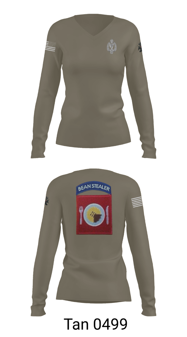 Womens Long Sleeve Vneck Shirt, Royal Moongodia Corps of Drums, , Teamtime, Team time, sublimation, custom sports apparel, team uniforms, spirit wear, spiritwear, sports uniforms, custom shirts, team store, custom team store, fundraiser sports, apparel fundraiser