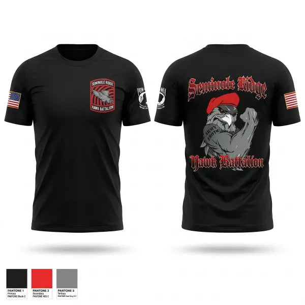 Short Sleeve Performance Shirt, Hawk Battalion, Army, Teamtime, Team time, sublimation, custom sports apparel, team uniforms, spirit wear, spiritwear, sports uniforms, custom shirts, team store, custom team store, fundraiser sports, apparel fundraiser