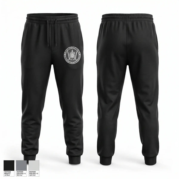 Sweatpants, Wisconsin Chiefs of Police Association, Police, Teamtime, Team time, sublimation, custom sports apparel, team uniforms, spirit wear, spiritwear, sports uniforms, custom shirts, team store, custom team store, fundraiser sports, apparel fundraiser