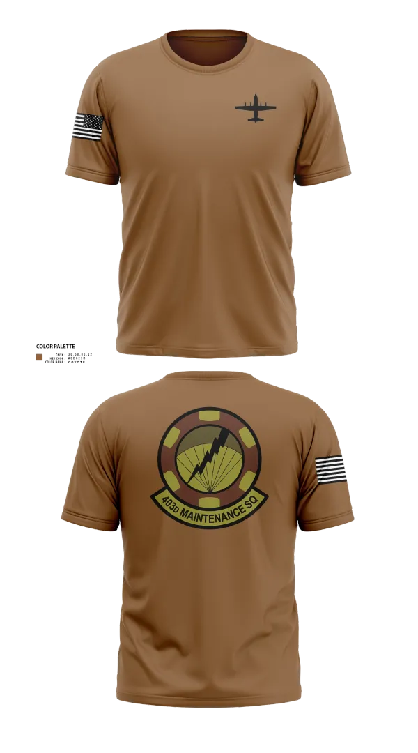 Short Sleeve Performance Shirt, 403 Maintenance Sqd, Air Force, Teamtime, Team time, sublimation, custom sports apparel, team uniforms, spirit wear, spiritwear, sports uniforms, custom shirts, team store, custom team store, fundraiser sports, apparel fundraiser