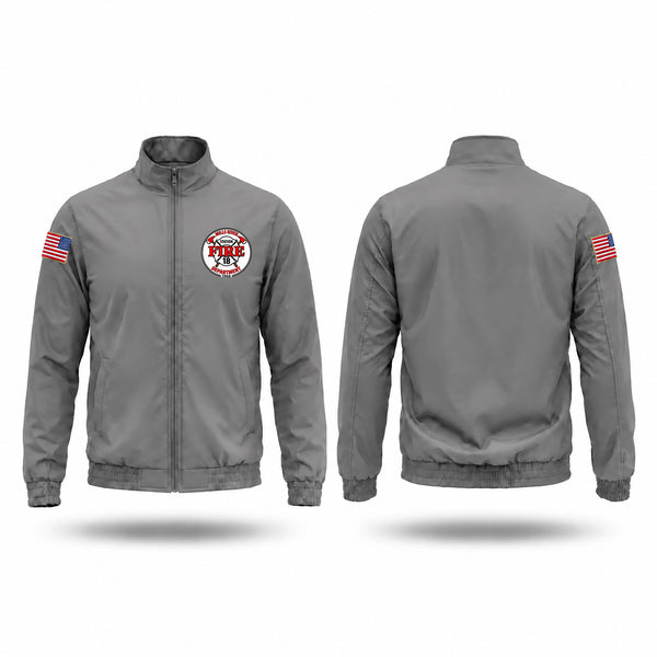 Windbreaker, Mills River Fire Rescue, Fire Department, Teamtime, Team time, sublimation, custom sports apparel, team uniforms, spirit wear, spiritwear, sports uniforms, custom shirts, team store, custom team store, fundraiser sports, apparel fundraiser