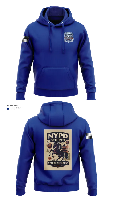 Hoodie, 5th Precinct, Police, Teamtime, Team time, sublimation, custom sports apparel, team uniforms, spirit wear, spiritwear, sports uniforms, custom shirts, team store, custom team store, fundraiser sports, apparel fundraiser