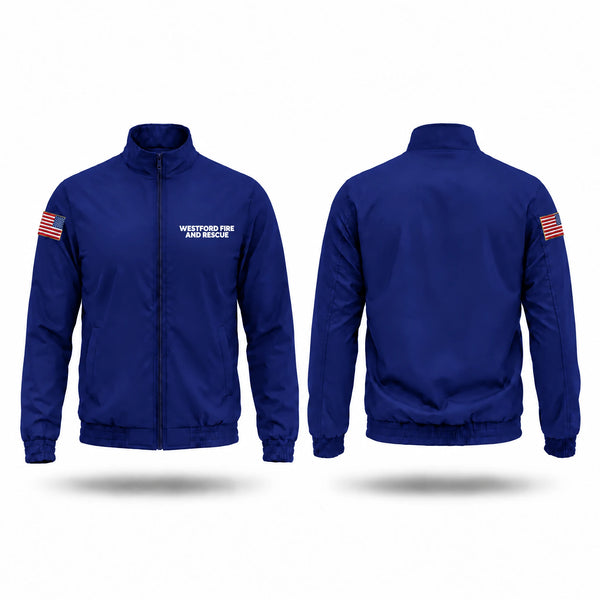 Windbreaker, WESTFORD FIRE AND RESCUE, Fire Department, Teamtime, Team time, sublimation, custom sports apparel, team uniforms, spirit wear, spiritwear, sports uniforms, custom shirts, team store, custom team store, fundraiser sports, apparel fundraiser
