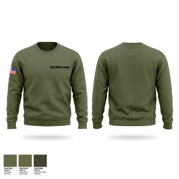 Crew Neck Sweatshirt, 545 military police, Army, Teamtime, Team time, sublimation, custom sports apparel, team uniforms, spirit wear, spiritwear, sports uniforms, custom shirts, team store, custom team store, fundraiser sports, apparel fundraiser